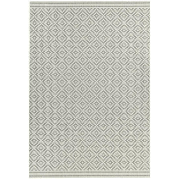 Patio PAT11 Diamond Modern Geometric Durable Stain-Resistant Weatherproof Flatweave In-Outdoor Grey/Cream Rug-Asiatic Carpets-Rug Love - The Most Loved Rug Store